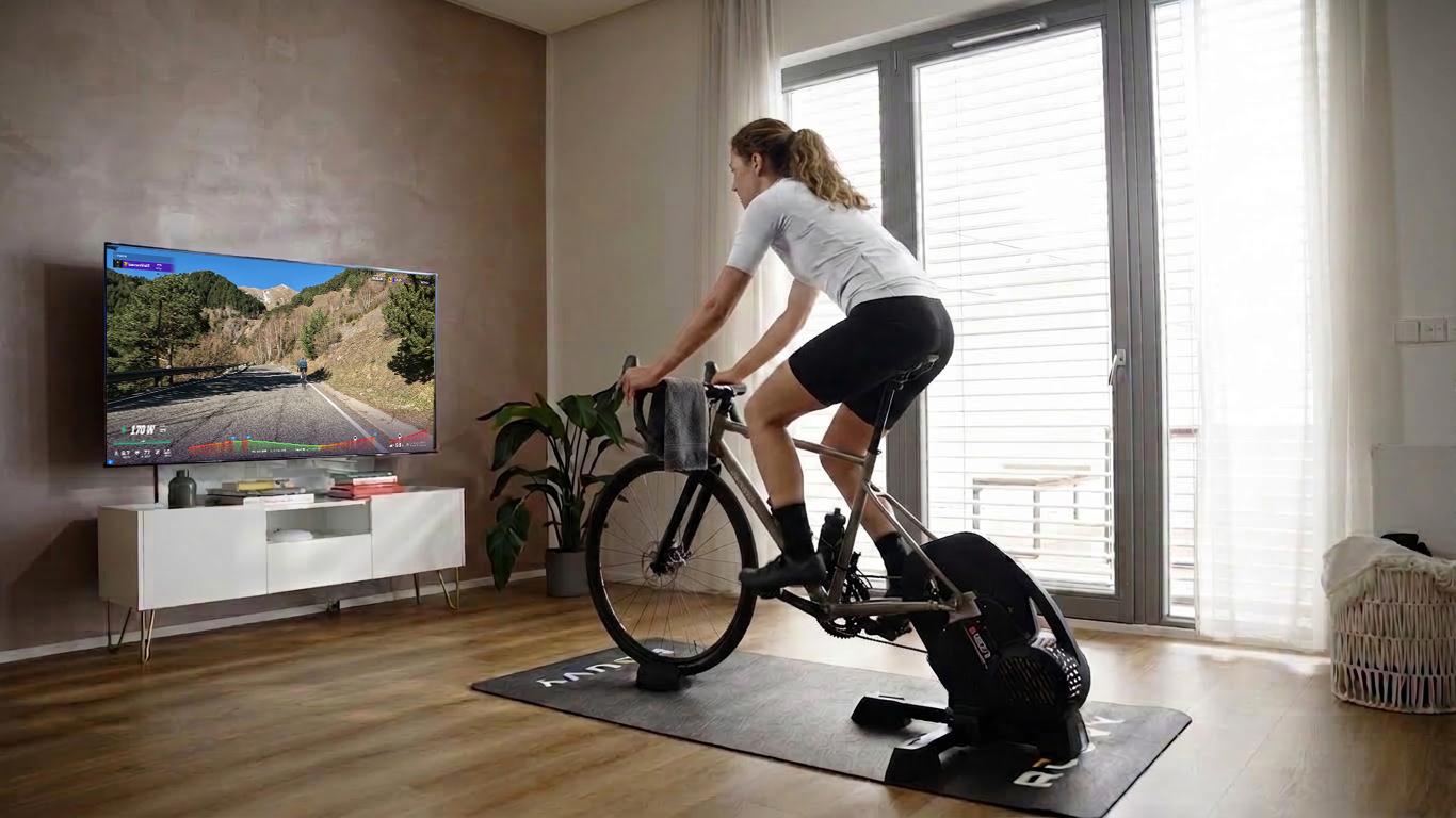 Riding La Vuelta stages indoors on ROUVY