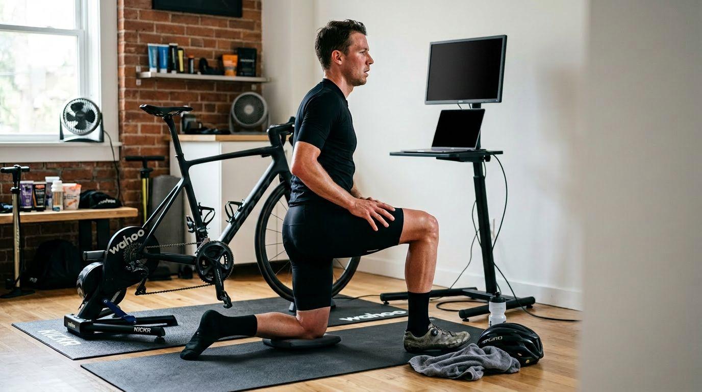 Mobility exercises for tight hips after cycling