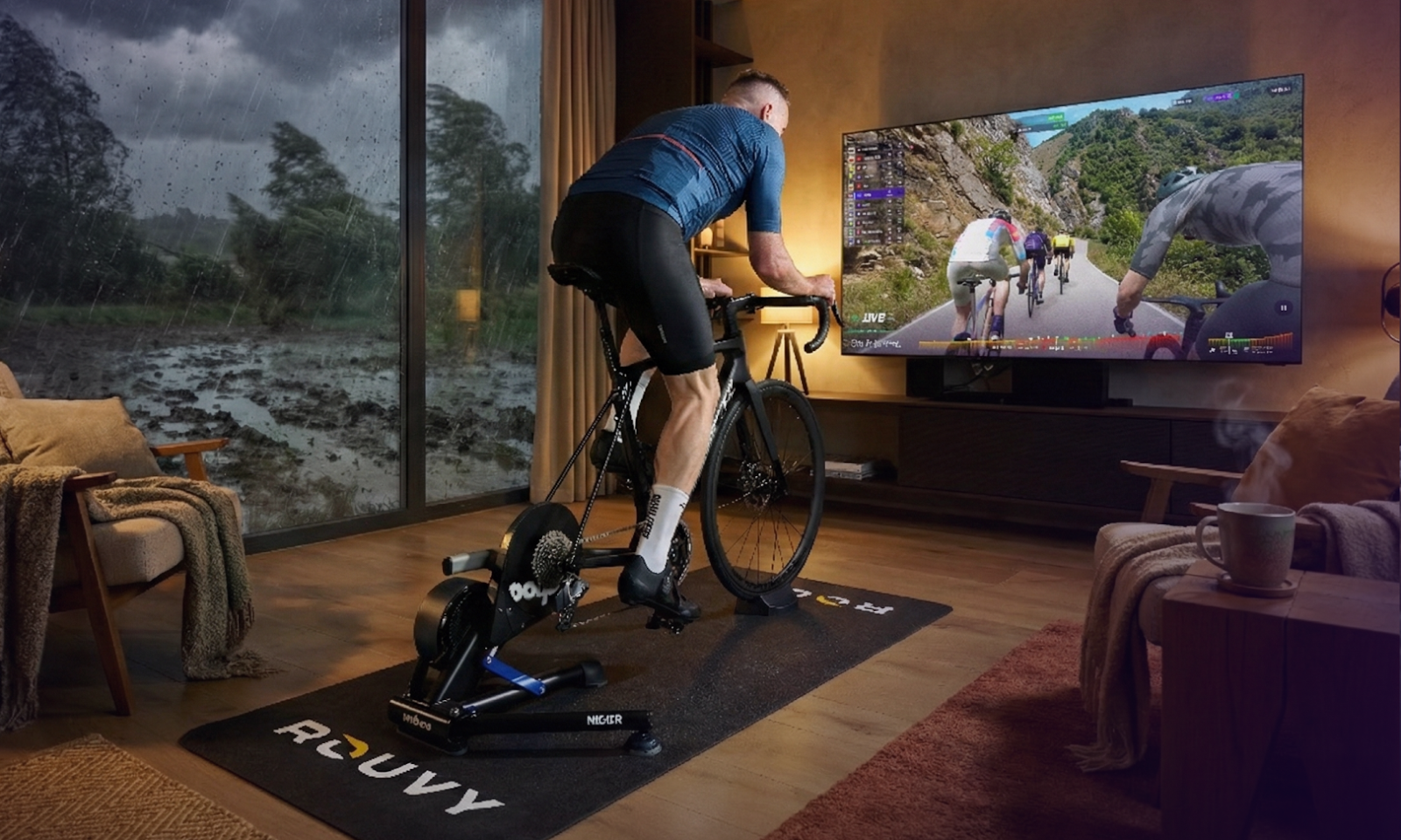 How to stay fit when you can't ride outside