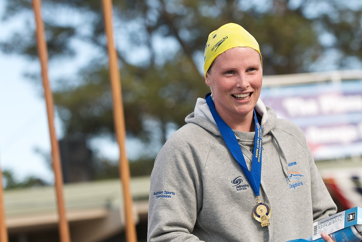 I can't control what everyone else swims, but if all goes well I know there are no limits." – Leisel Jones