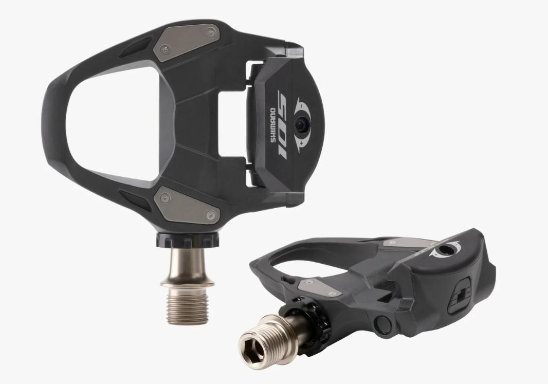 Shimano 105 PD-R7000 road bike pedals with SPD-SL cleat system