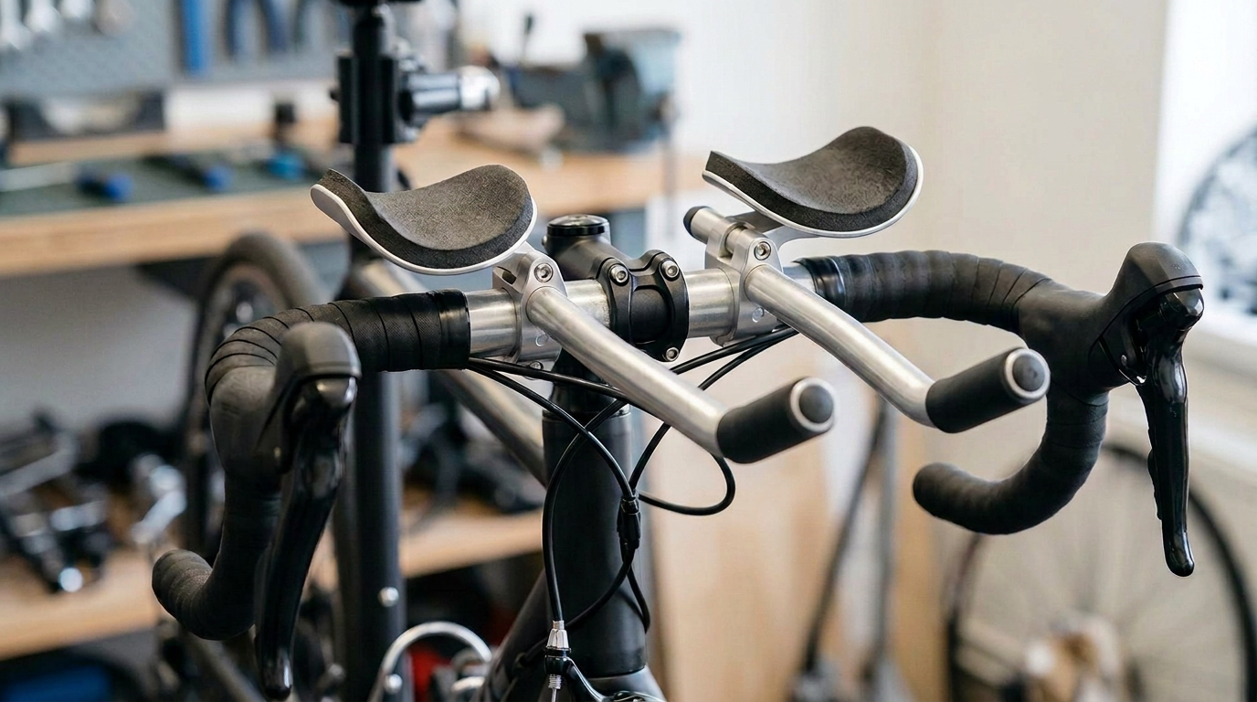 Can I put clip-on aerobars on my road bike?