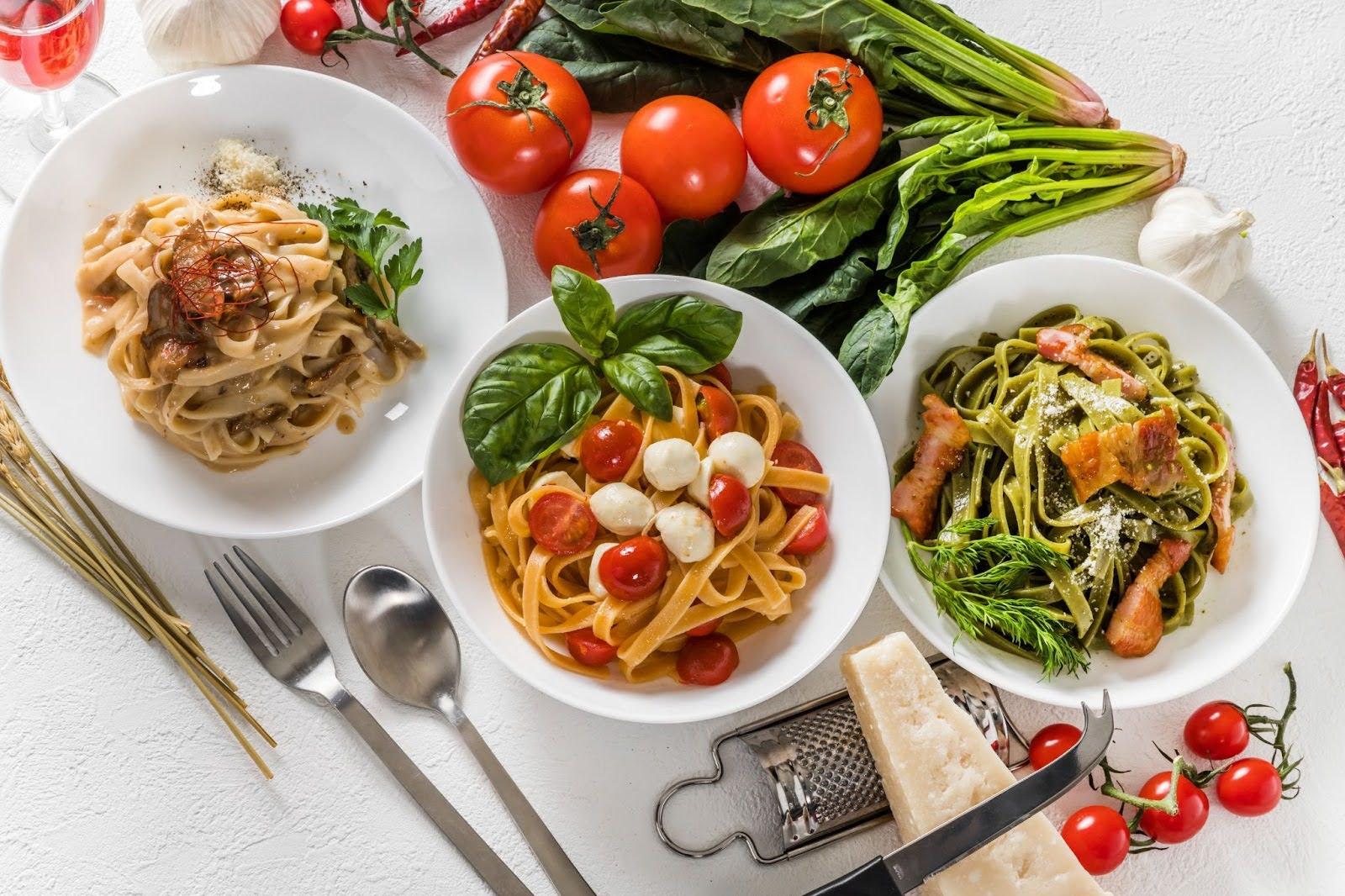 Pre-race and night-before meal ideas