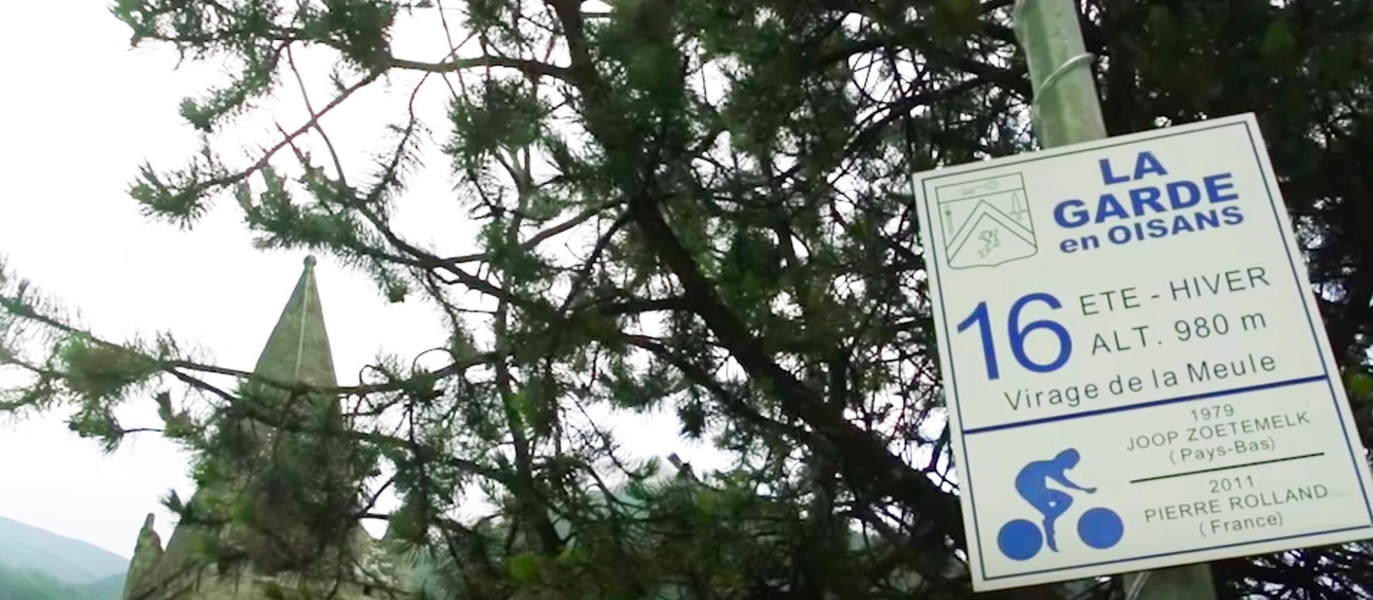 Cycling Alpe d'Huez: the 21 numbered bends