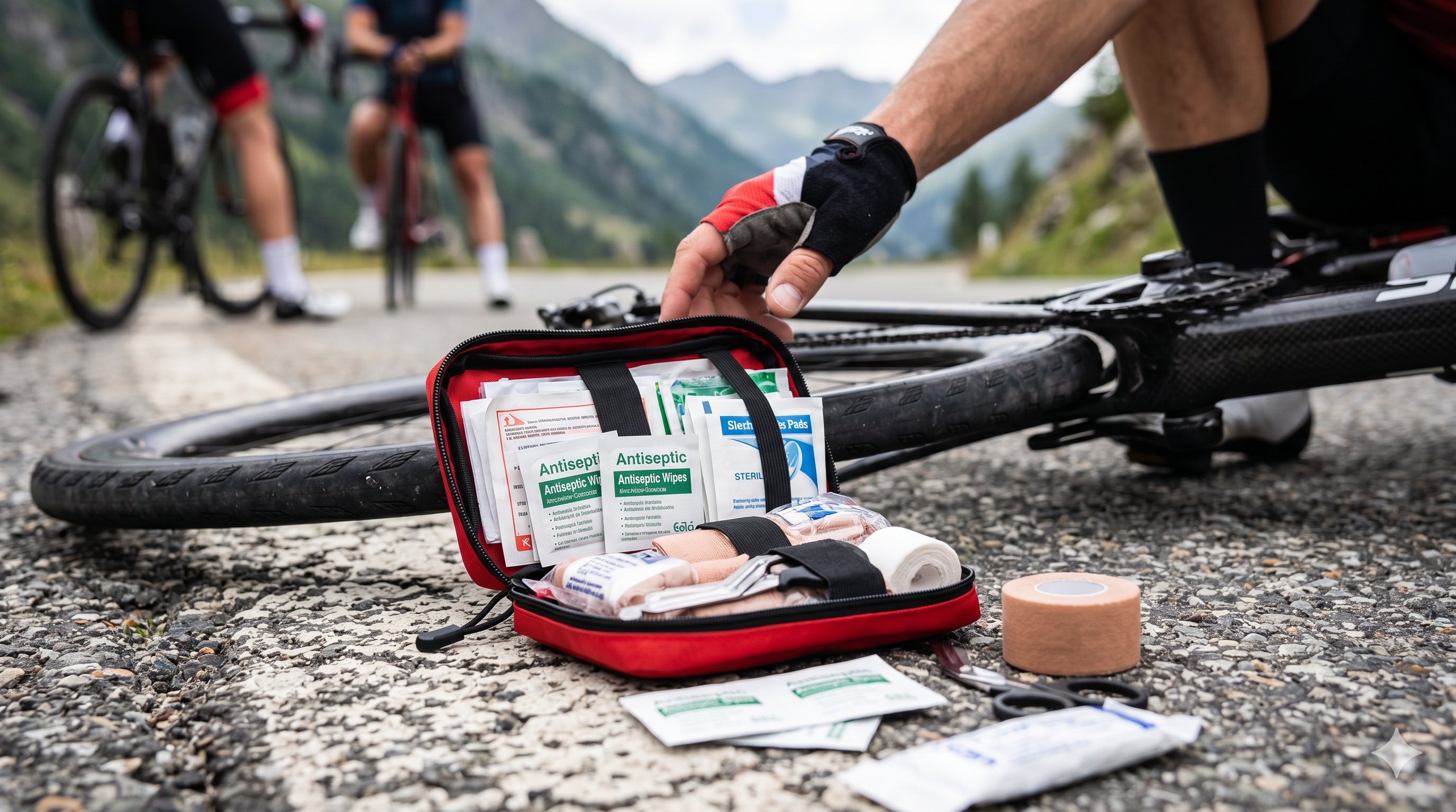 The cyclist's first aid kit: what to pack for road, gravel and long rides