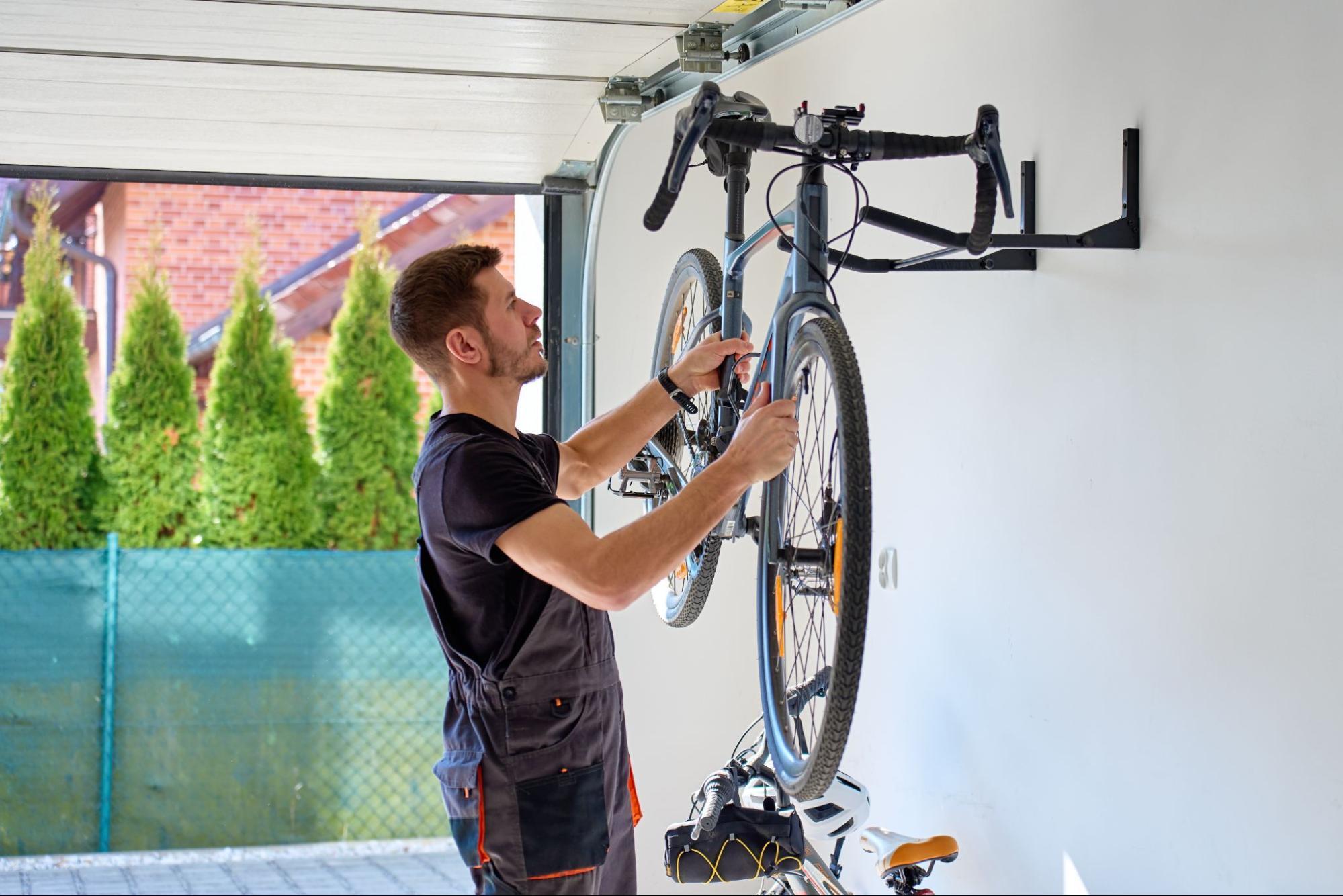 Home and garage store for bikes