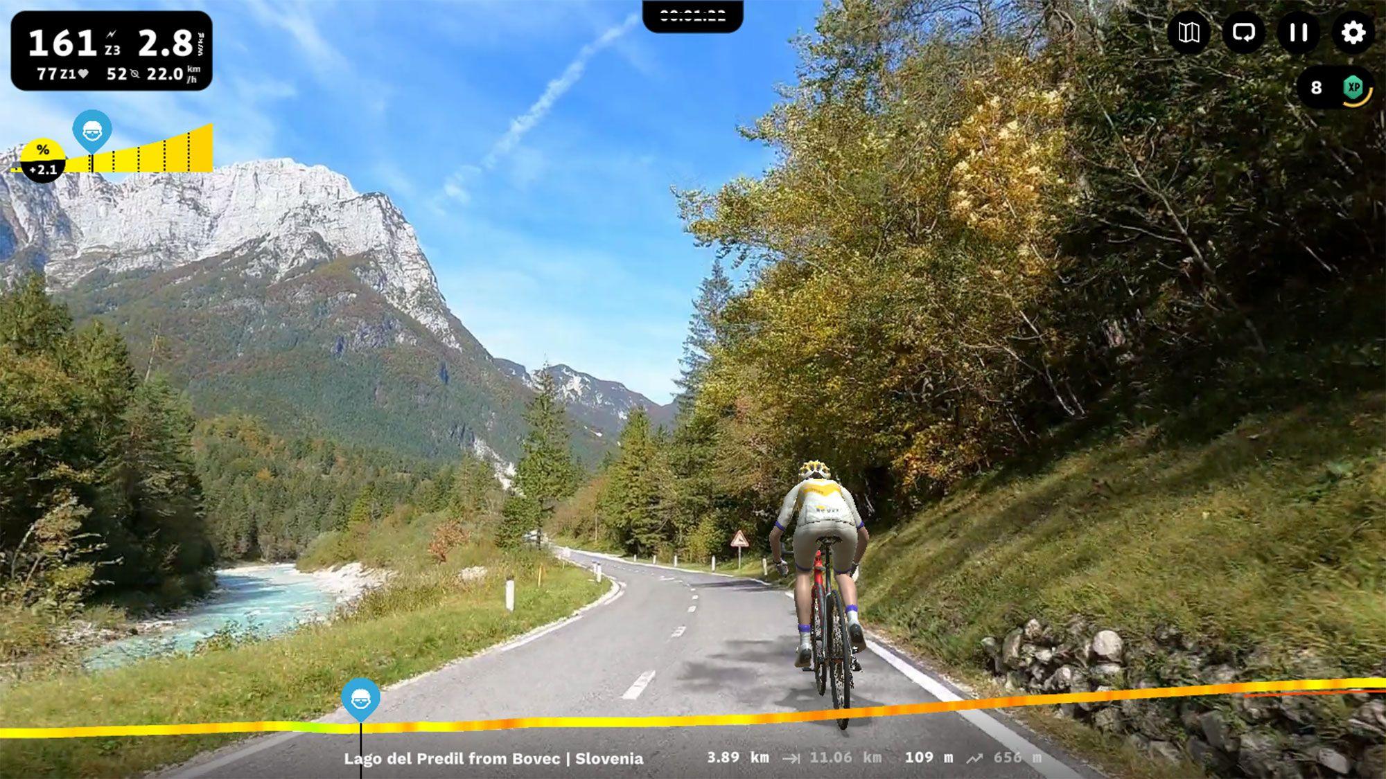 Lago del Predil from Bovec in Slovenia on ROUVY