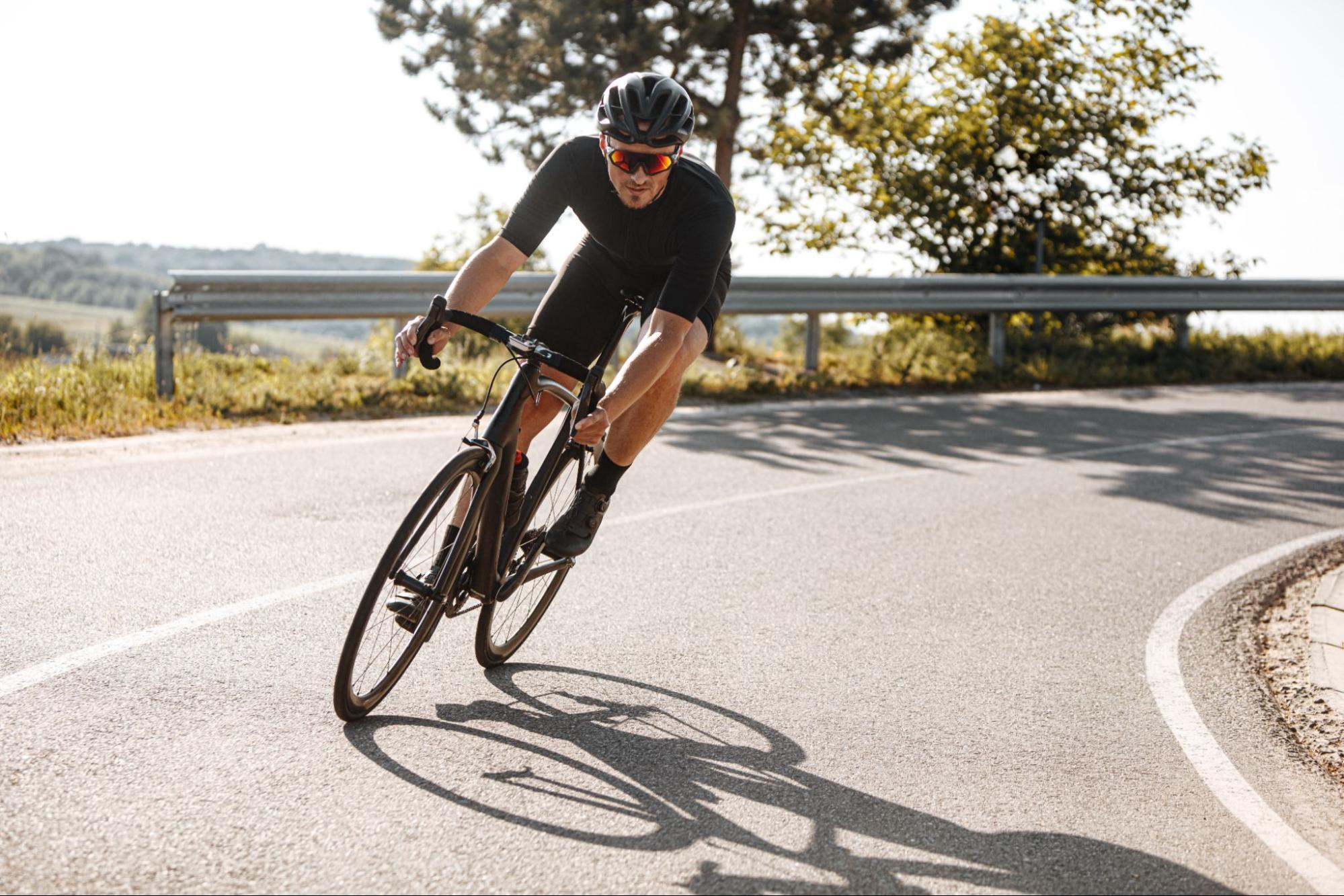 How to improve bike handling on a road bike: cornering technique