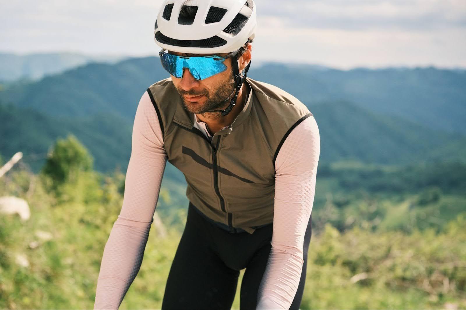 Winter cycling glasses and eye protection