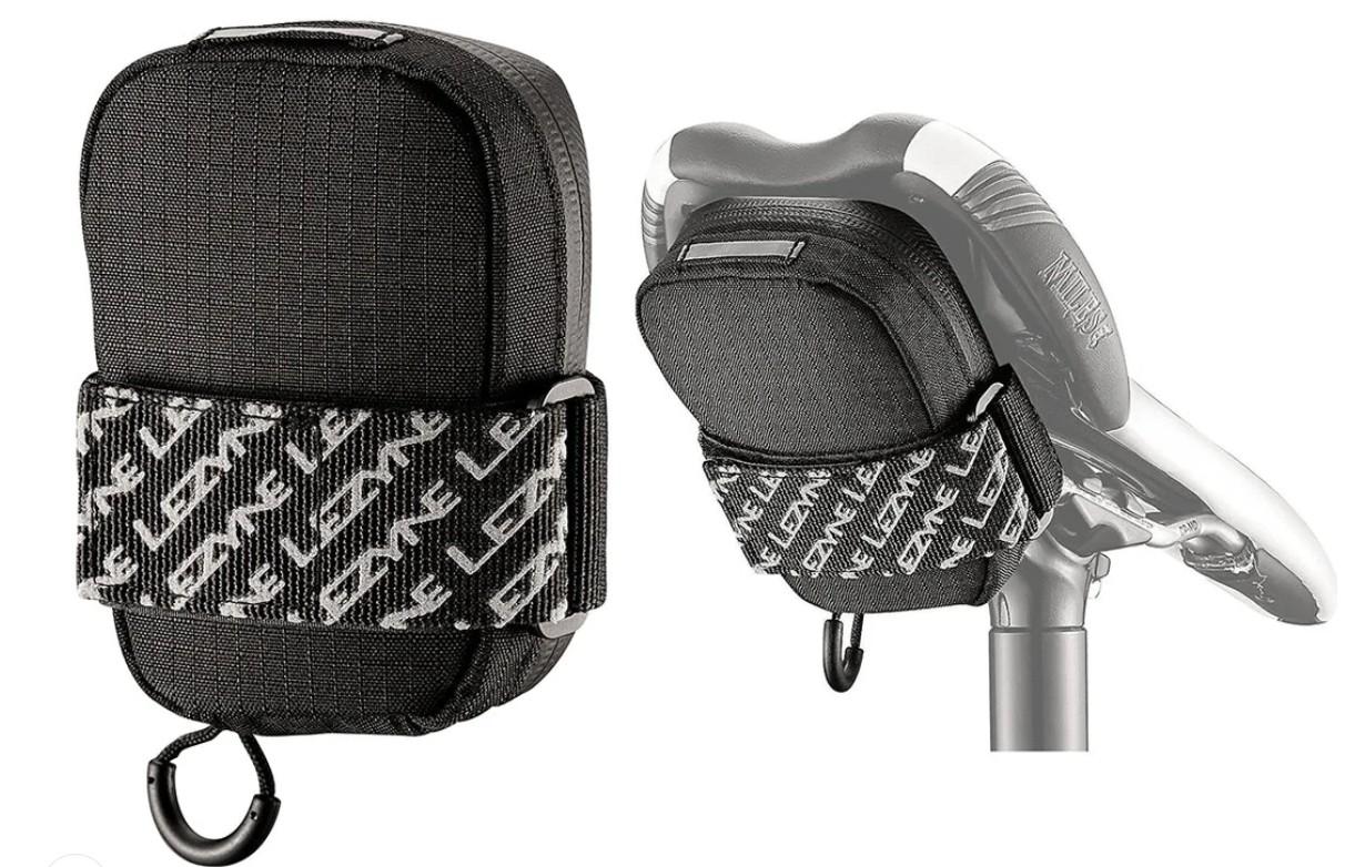 Best minimalist saddle bag for a road bike: Lezyne Road Caddy