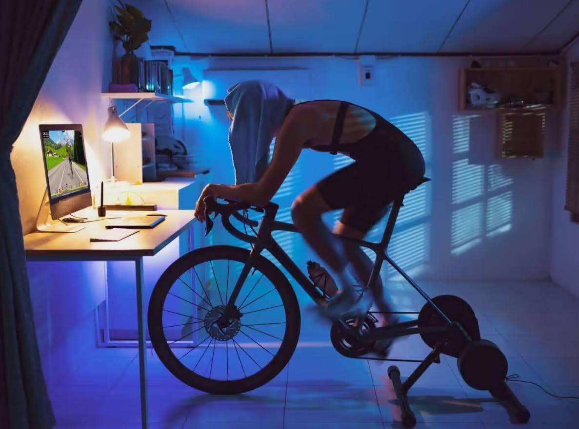 Indoor cycling during winter is a powerful tool