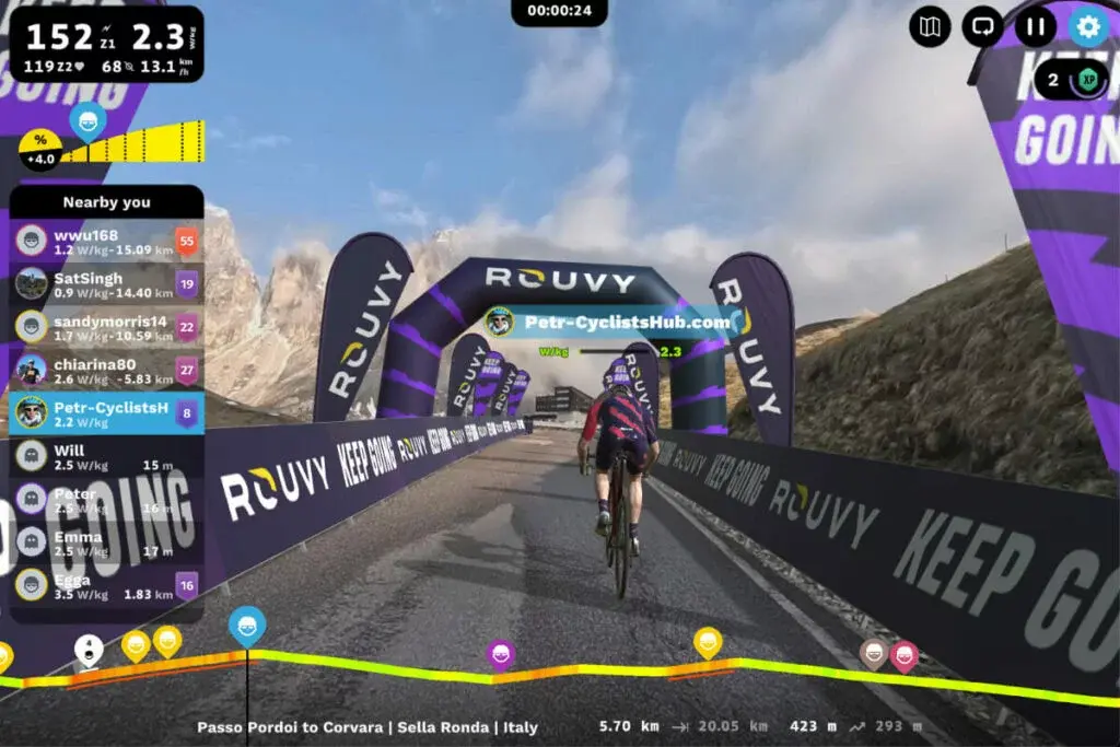 ROUVY Review: The Best Augmented Reality App for Indoor Cycling?