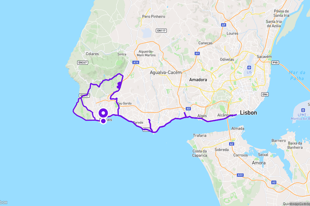 IRONMAN Portugal-Cascais gpx