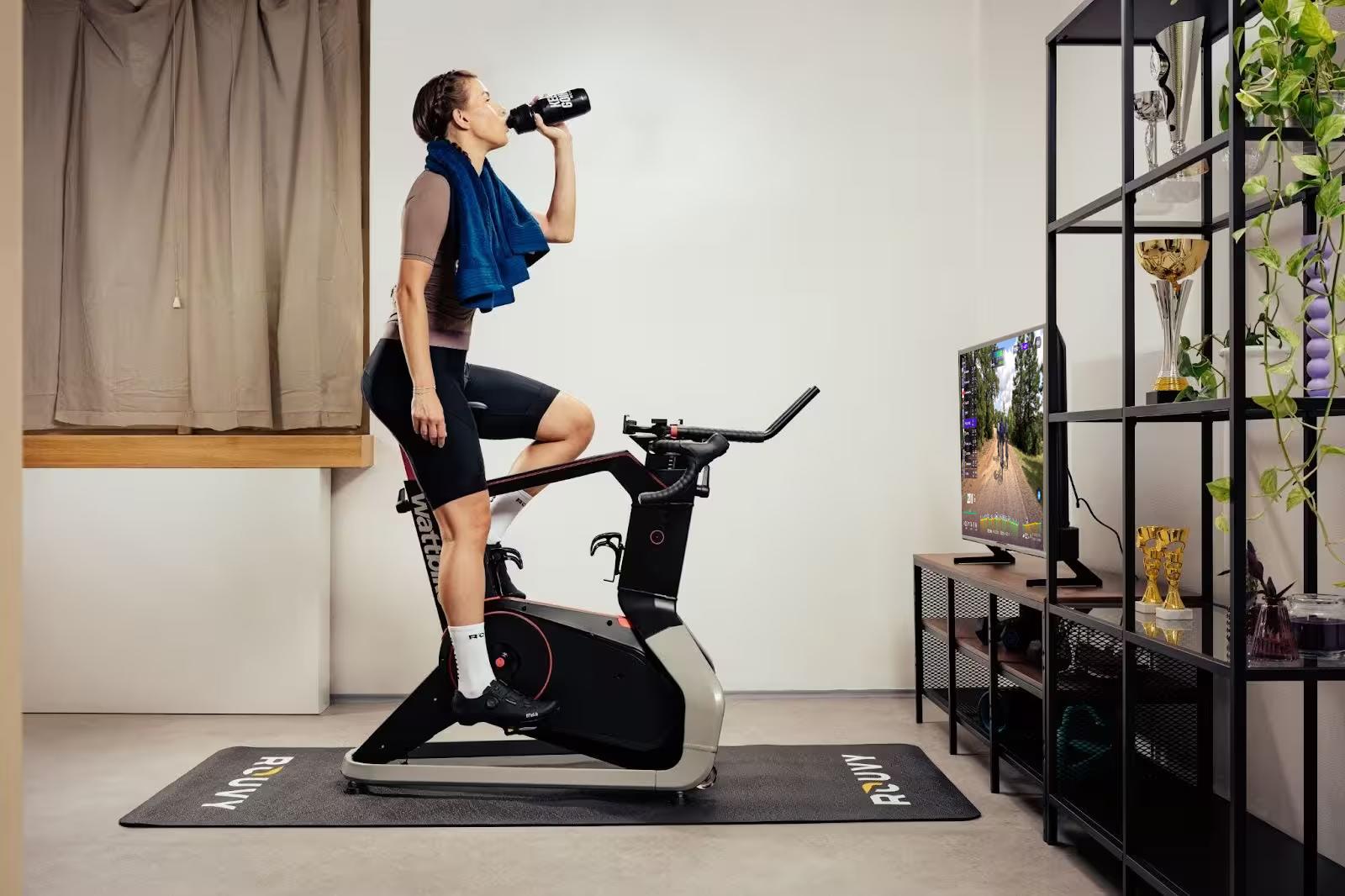 Hydration for indoor cycling