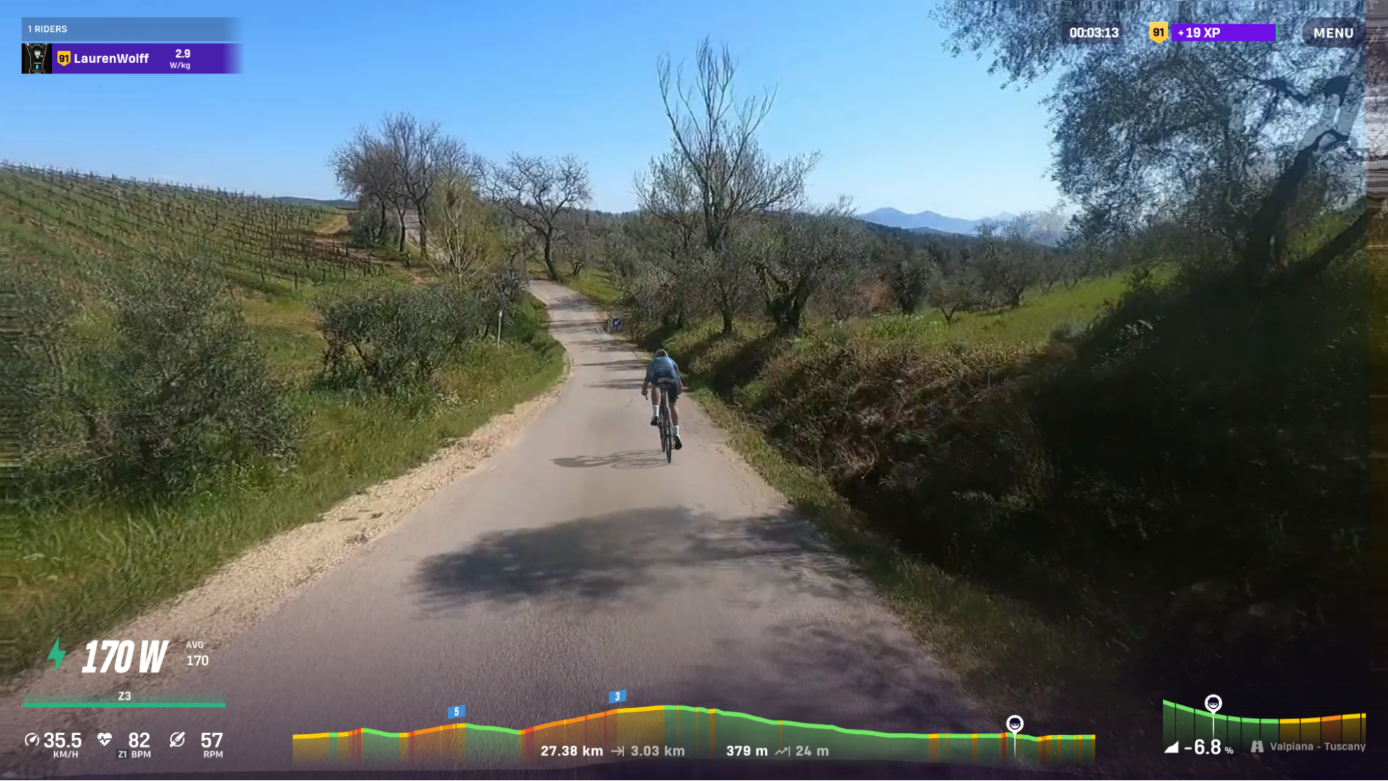 Best cycling routes in Tuscany: Val d'Orcia loop