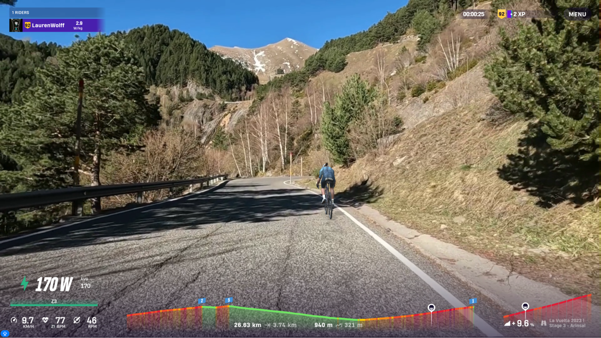 Ride La Vuelta – Pal-Arinsal on ROUVY