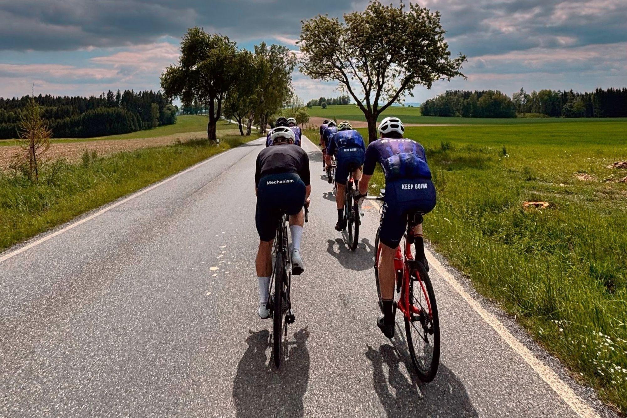 Bike handling skills for safe group riding