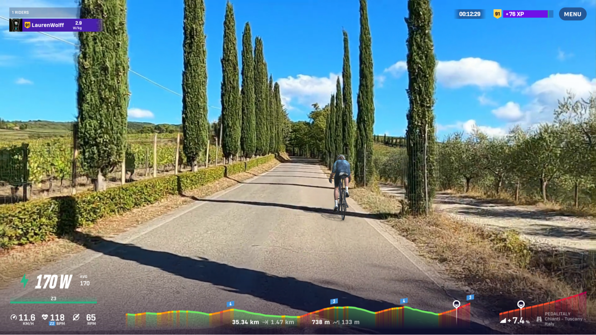 Best cycling routes in Tuscany: Chianti Classic