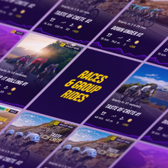 +400 official events monthly