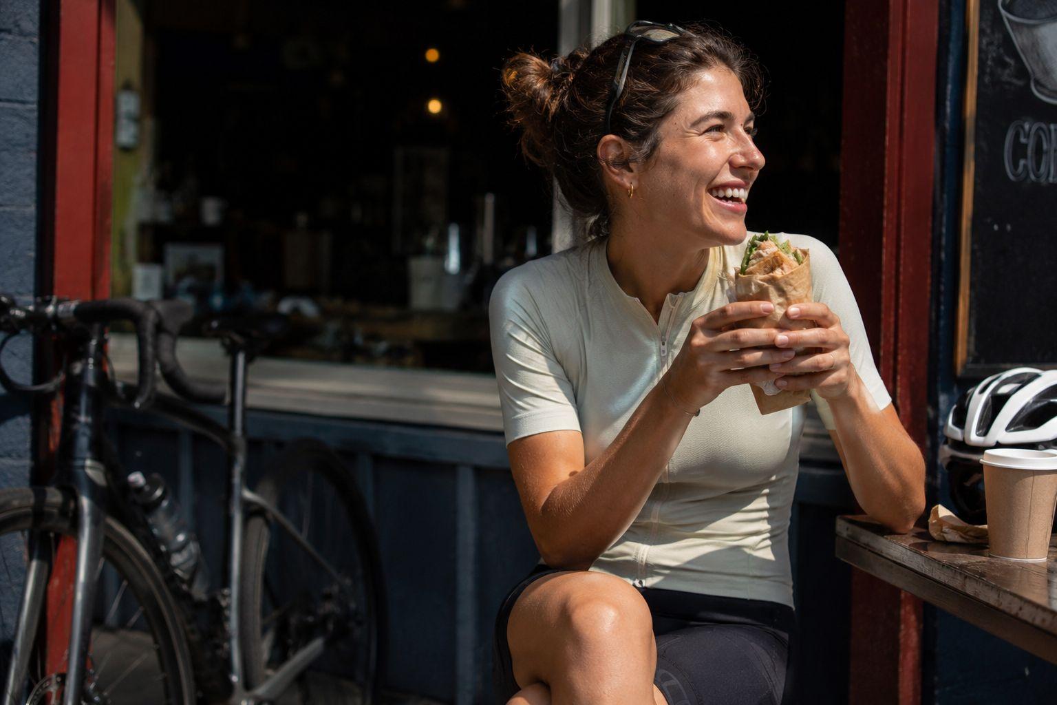 Cycling, nutrition and body shape changes