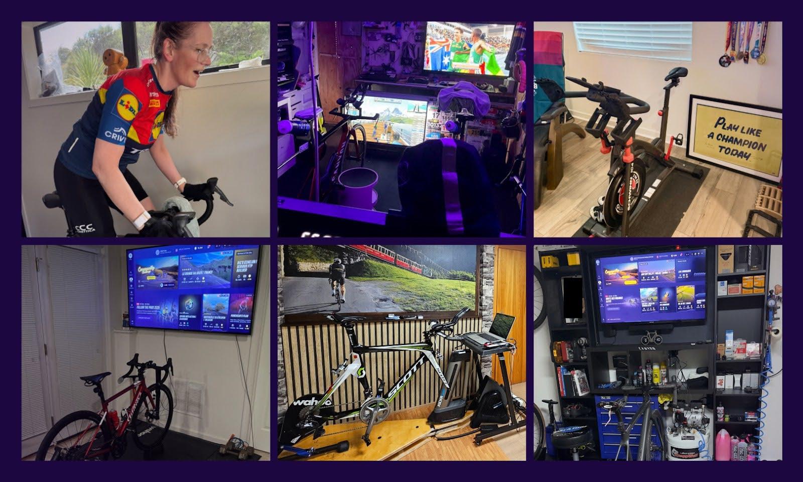 Rouvy community and their pain caves