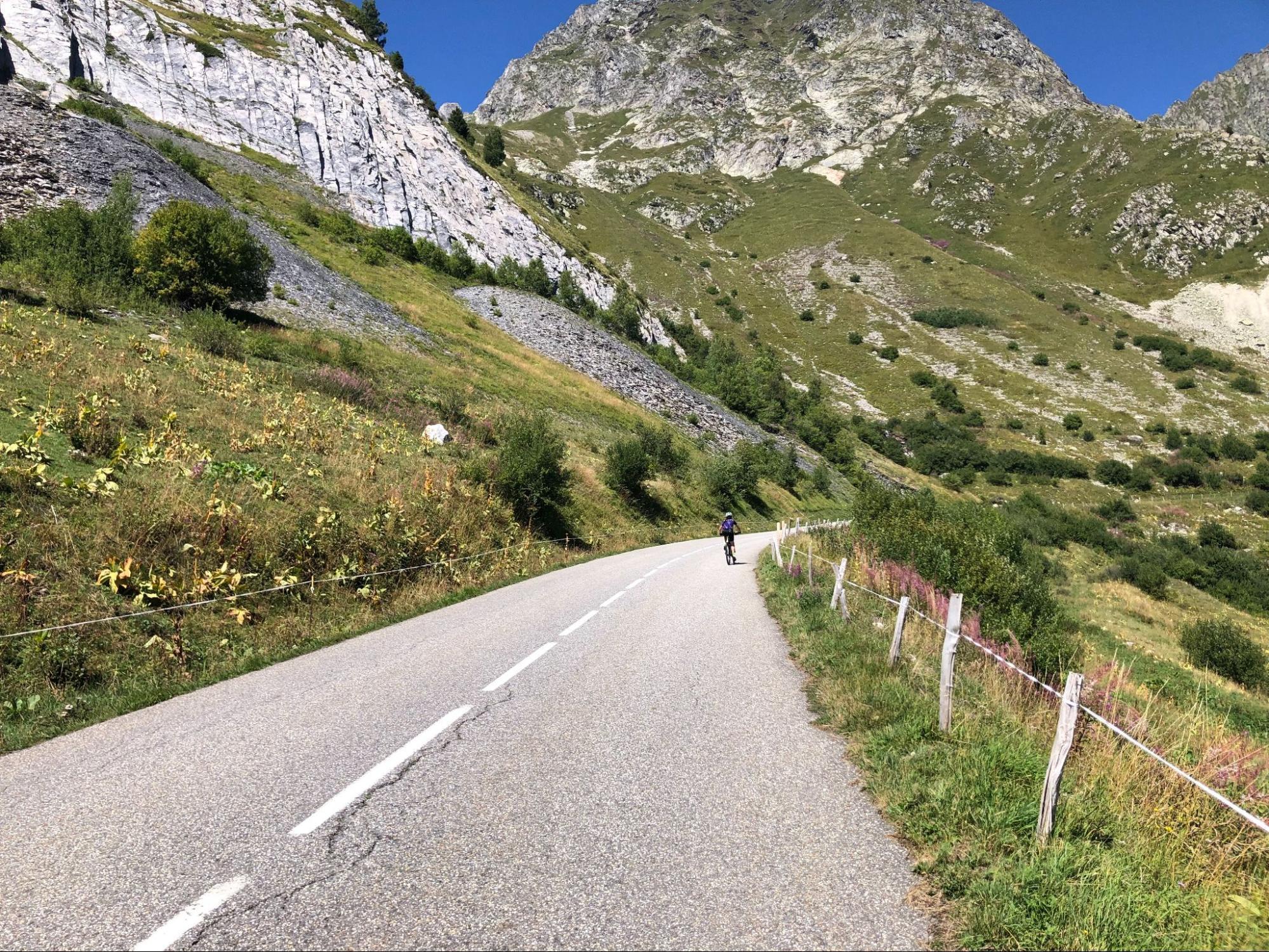 Col de la Madeleine is the sort of climb that stays in your legs for hours.