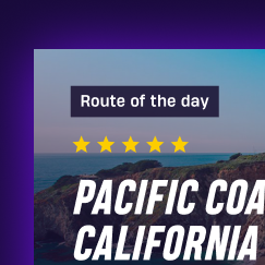ROUTE OF THE DAY