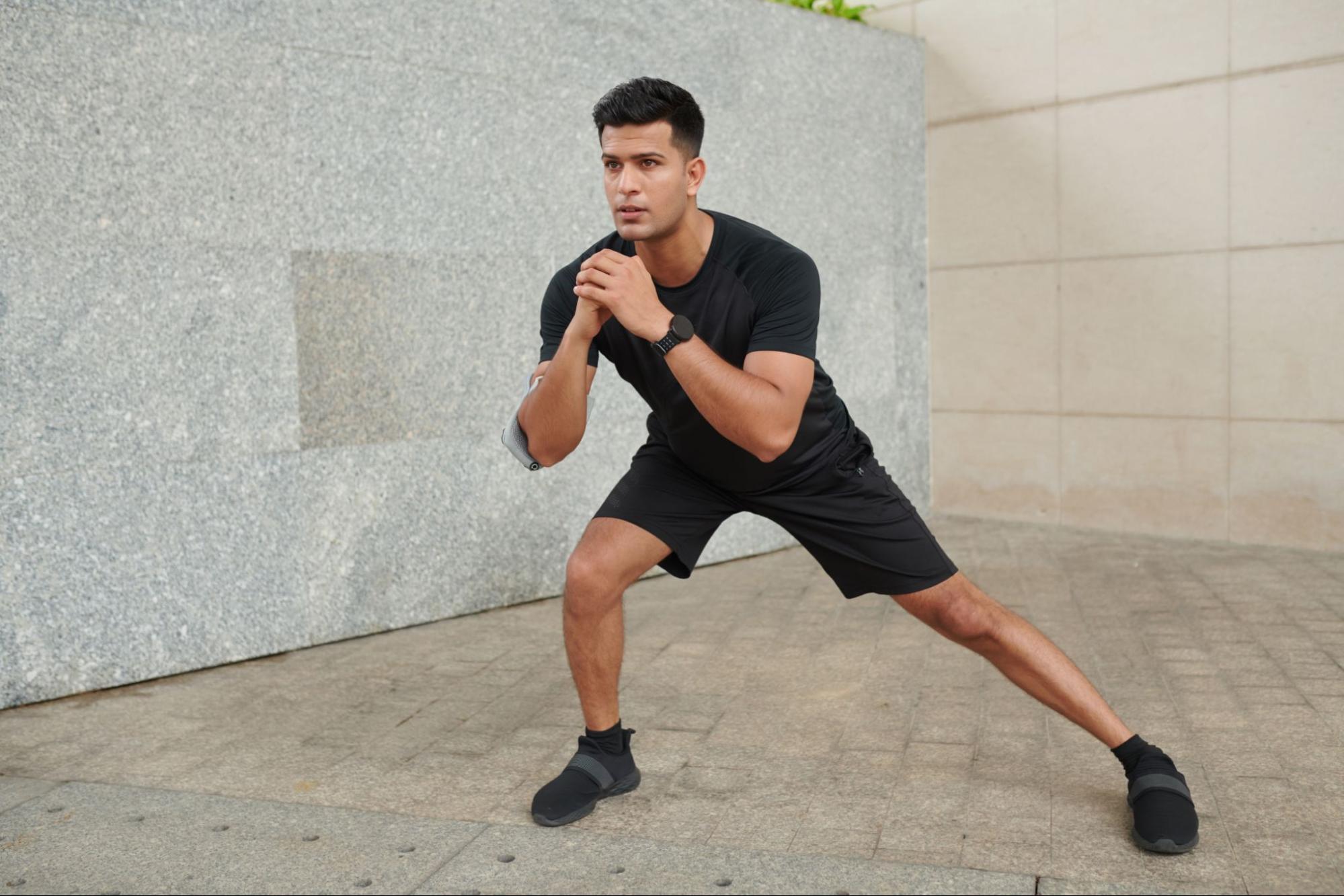 Examples of dynamic stretches for cycling