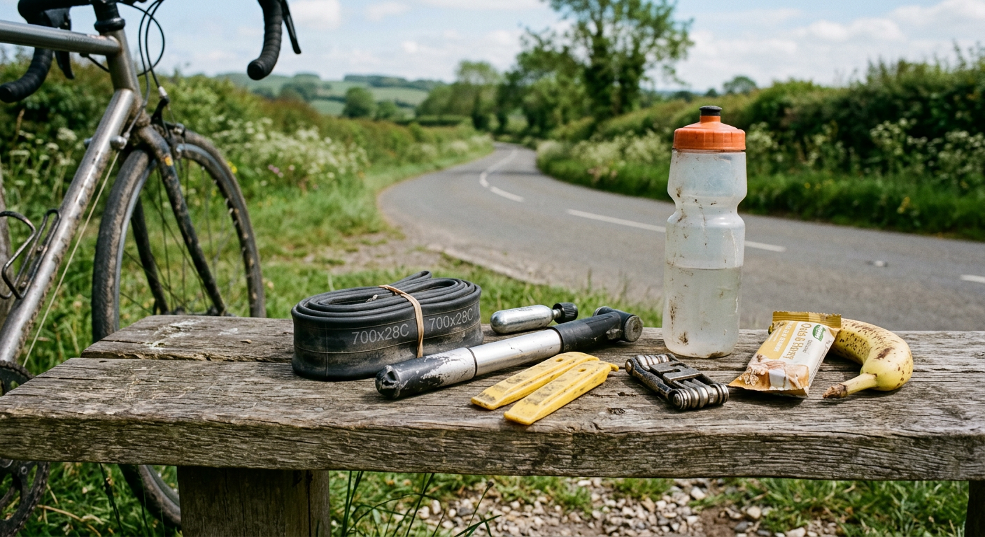 What should you carry on your outdoor rides?